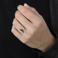 A BREND | Ring Diza zilver laatste maat 17 2